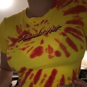 Forever 21 tie dye crop top